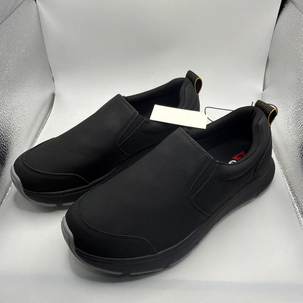 Gerry Moc II Slip-On Casual Shoes Men's Black Flexible Lightweight Comfort - 10‎